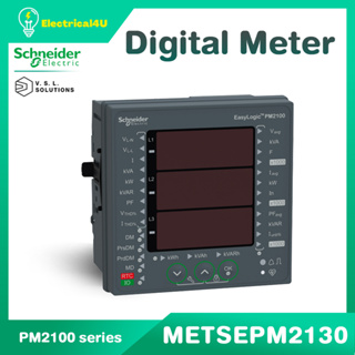 Schneider Electric METSEPM2130 Digital Power Meters - PM2130, Class 0.5S, LED, THD31th, RS-485