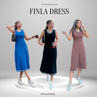 Finla Dress [พร้อมส่ง] 💥 ลด 5% 💥จาก 590 เหลือ 561.-