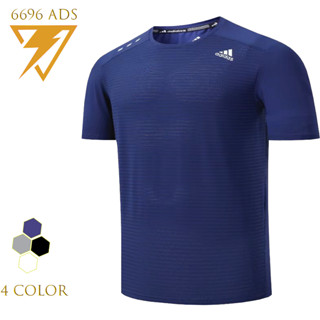 NEW ADS 6696 สินค้าเข้าใหม่ เสื้อกีฬา เสื้อออกกำลังกาย เสื้อแขนสั้น เนื้อผ้าดี รับประกันคุณภาพ