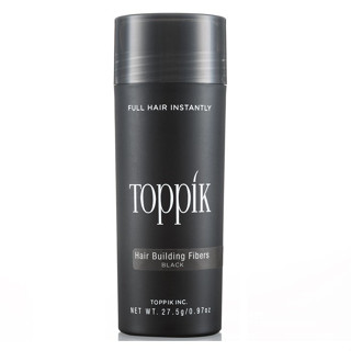 ผงไฟเบอร์โรยหัว Toppik สีดำ เพิ่มผมหนา ปิดผมบาง หัวล้าน