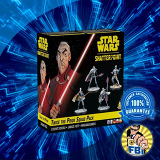 Star Wars: Shatterpoint Twice The Pride Squad Pack - Count Dooku Boardgame [ของแท้พร้อมส่ง]