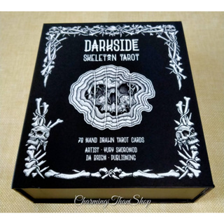 ไพ่ทาโรต์ ไพ่ยิปซี ไพ่ออราเคิล TAROT ORACLE CARDS : DARKSIDE SKELATON TAROT DECK - PREMIUM ของใหม่ ของแท้ 100%