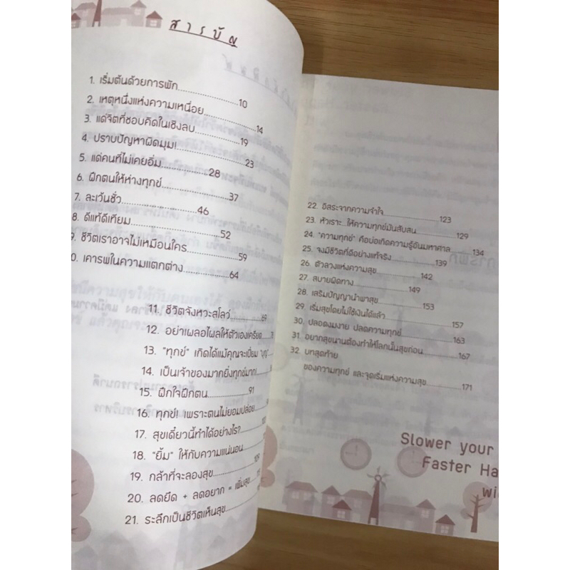 หนังสือ-คิดช้าแต่สุขล้น