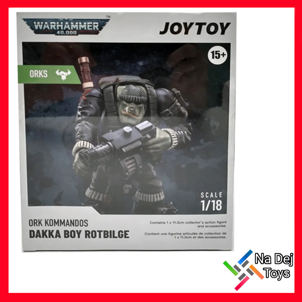 joytoy-warhammer-40k-ork-kommandos-dakka-boy-rotblige-1-18-figure-จอยทอย-ร๊อดบลิจล์-ขนาด-1-18-ฟิกเกอร์