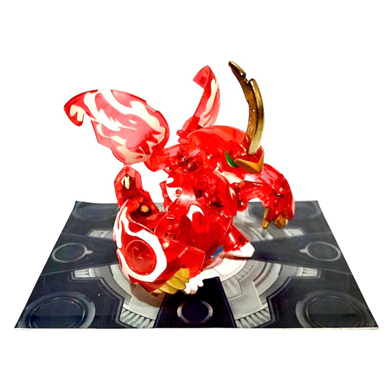 bakugan-bakutech-translucent-clear-pyrus-rise-dragaon-vhtf