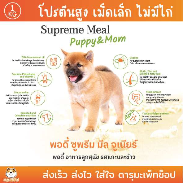 ลูกสุนัข-แม่สุนัข-เนื้อแกะ-ข้าว-pawdy-puppy-amp-mom-lamb-amp-rice-flavour-พอดี้-อาหารสำหรับลูกสุนัข-รสแกะและข้าว-1-kg