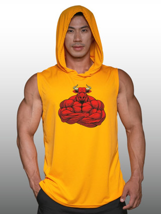 RED BULL เสื้อฮู้ดแขนกุด Sleeveless Hoodies