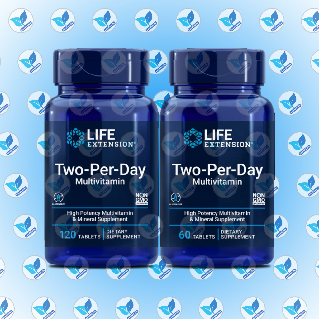 Life Extension Two-Per-Day Tablets / 60 Tablets ,120 tablets | Shopee ...