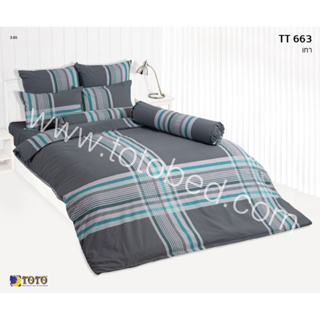 TT663GY: ผ้าปูที่นอน ลาย Graphic/TOTO
