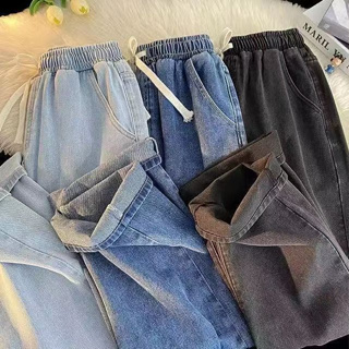 【new】The New Men Jeans เป็น ที่ทันสมัยและเป็นถุง กางเกงวินเทจคาโก้