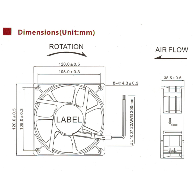 พัดลมระบายความร้อน-พัดลม-220vac-ขนาด-4-8-นิ้ว-sakaguchi-ac-axial-fan-gh12038bl