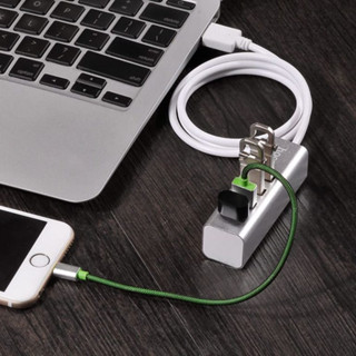 Hoco USB hub “HB1” USB-A to four ports USB 2.0 charging and data sync อุปกรณ์เพิ่มช่อง USB ใช้งานง่าย ของแท้ 100%