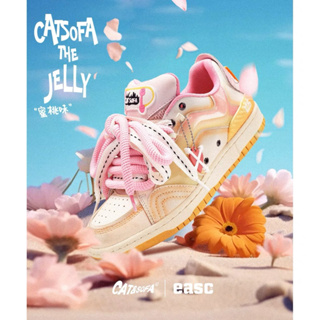 Cat &amp; Sofa The Jelly Collection Peach Sneakers 🍑