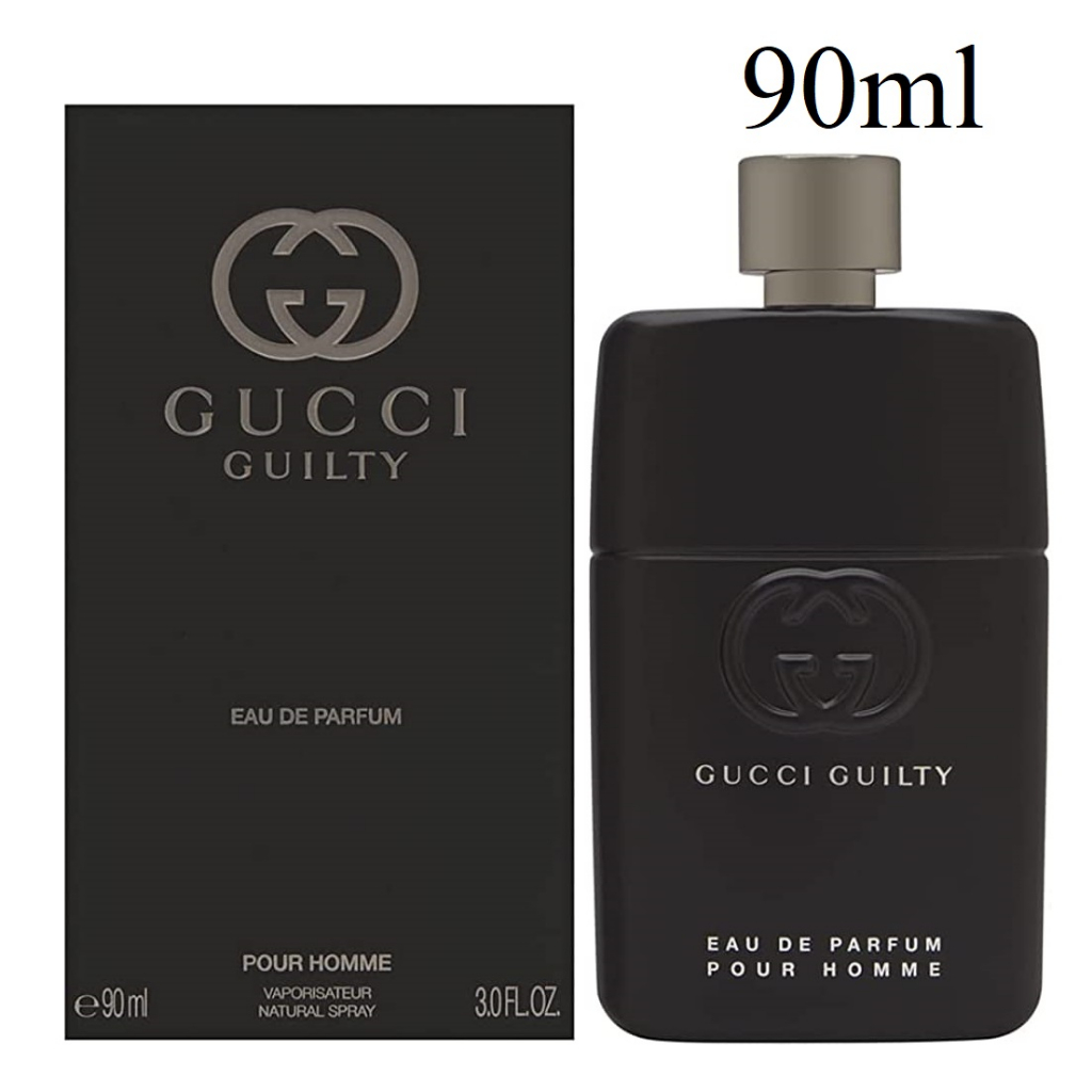 GUCCI GUILTY Pour Homme EDP 90ml (กล่องซีล รุ่น Eau De Parfum) Shopee