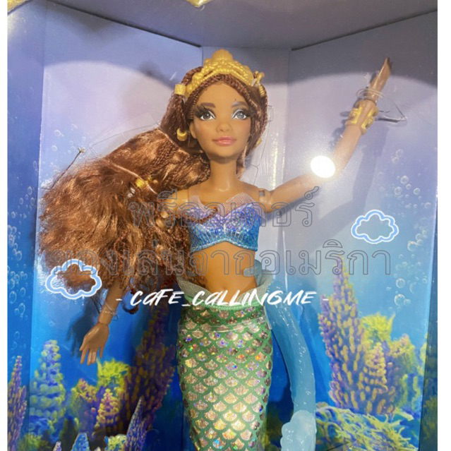 ของแท้100-disney-the-little-mermaid-ariel-doll-2023-mermaid-fashion-doll-with-signature-outfit