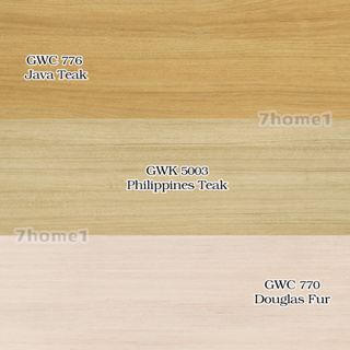 แผ่นลามิเนต Greenlam ลายไม้ ใช้ติดโต๊ะ ผนัง เฟอร์นิเจอร์ ขนาด 240 x 120 ซม. หนา 0.7มม.