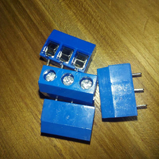 connector 3pin คอนเน็กเตอร์ 5mm terminal block connecter เทอร์มินอล 10ชิ้น