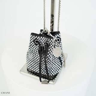 CHANI : 067-1 l Mini bucket bag with Crystals กระเป๋าสะพายมินิ ทรงBucket ฝังคริสตัล