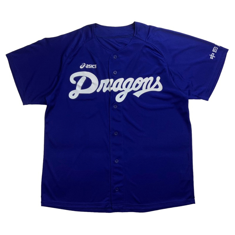 เสื้อเบสบอล-dragons-asics-size-l