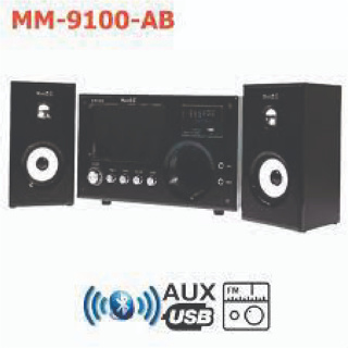 Music D.J. M-M9100AB Multimedia Speaker ลำโพงซับวูฟเฟอร์ ระบบ2.1