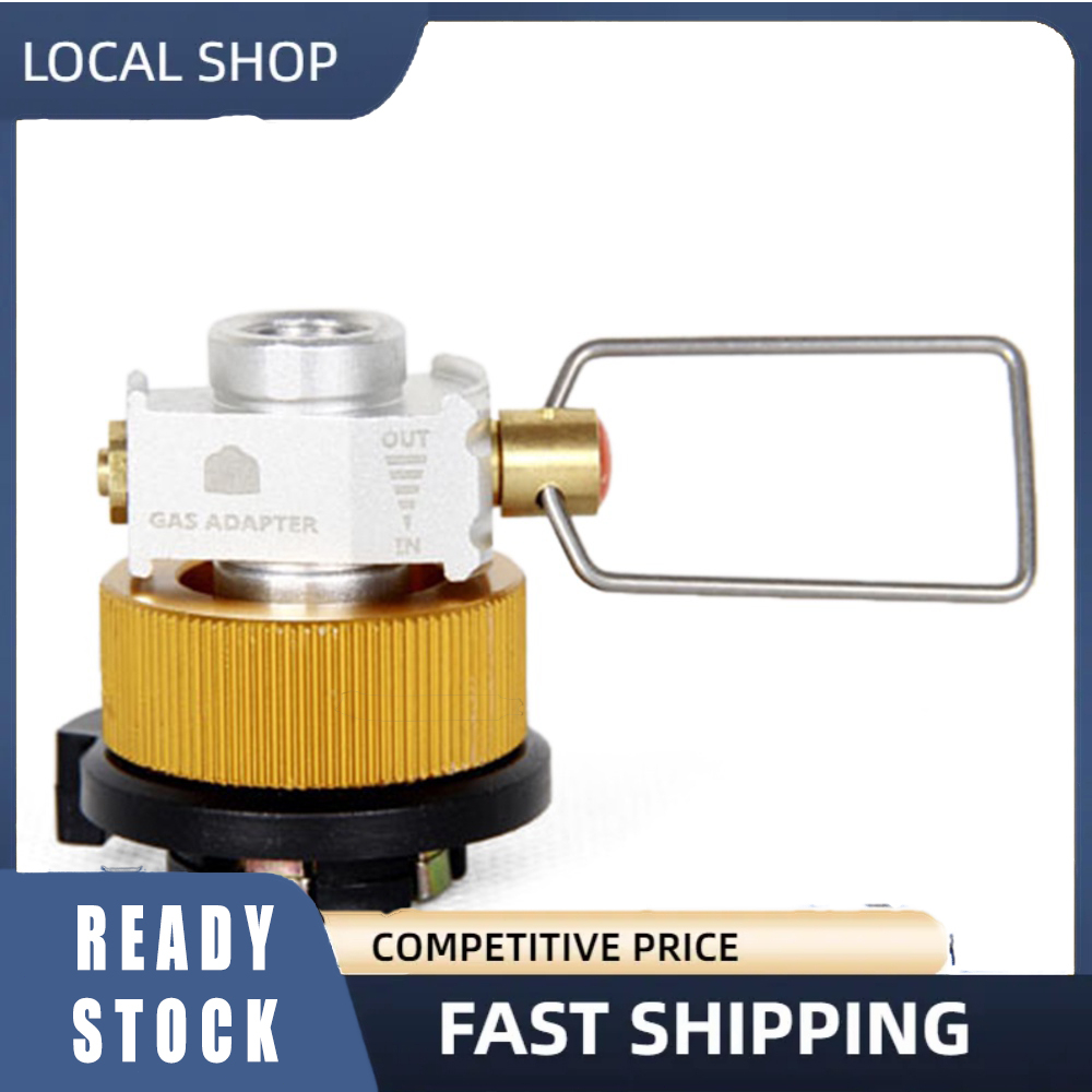 Adaptateur De Raccordement Et De Conversion Pour Bouteille De Gaz - Kit Avec Valve - En Alliage D'aluminium - Plusieurs Sets