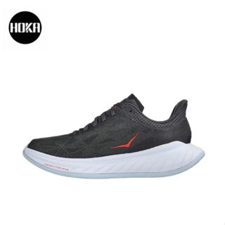 HOKA ONE ONE Carbon X 2 Black red ของแท้ 100 %  Sports shoes Running shoes style