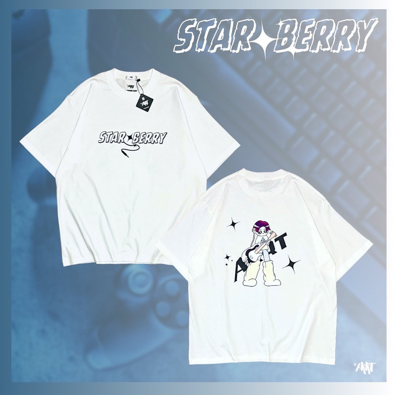 arrt-เสื้อยืด-oversize-ลาย-star-berry