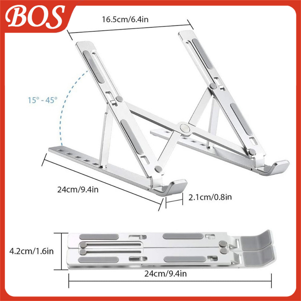 แท่นวางโน๊ตบุ๊ค-ขาตั้งแท็บเล็ต-แบบอลูมิเนียม-ขาตั้งแล็ปท็อป-ขาตั้งโน๊ตบุ๊ค-แท่นวางโน๊ตบุ๊ค