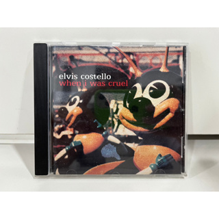1 CD MUSIC ซีดีเพลงสากล   elvis costello when i was cruel   (A3D40)