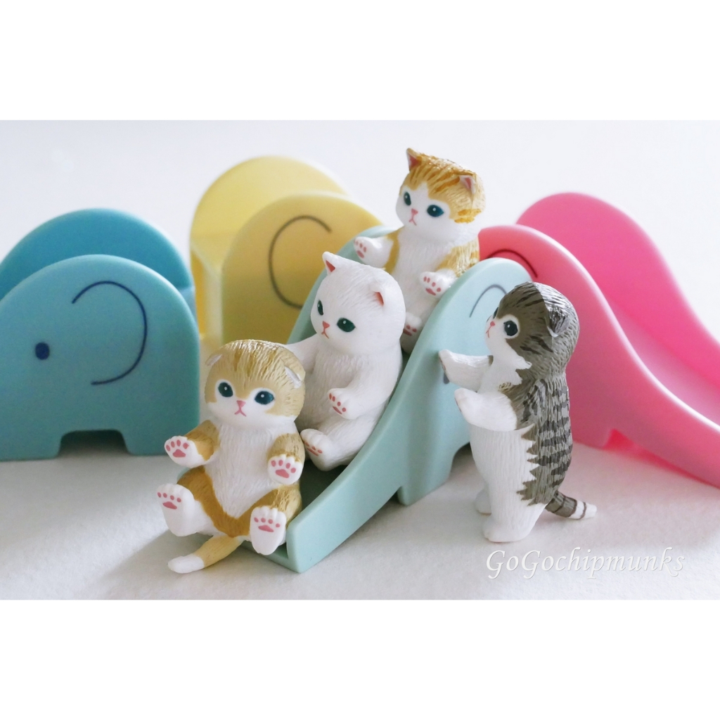 พร้อมส่ง-mofusand-กาชาปอง-เเมวสไลเดอร์-mofusand-slider-cat