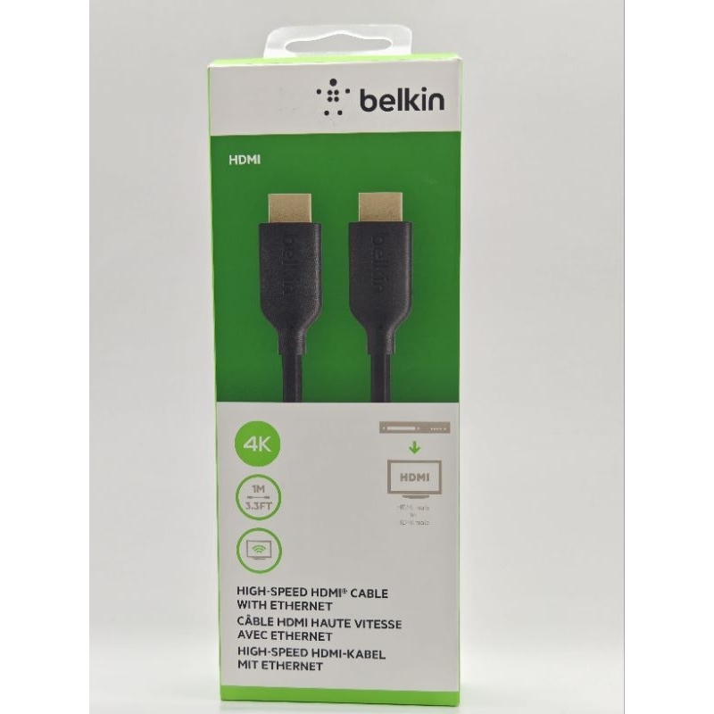 Belkin HDMI High Speed 120Hz สาย HDMI ทอง 24K Shopee Thailand