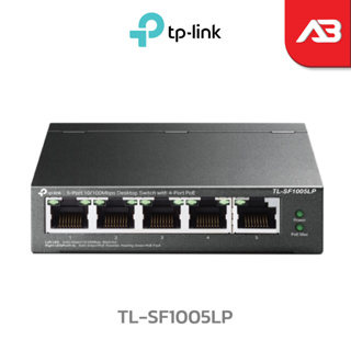 TP-Link 5-Port 10/100Mbps Desktop Switch with 4-Port PoE รุ่น TL-SF1005LP