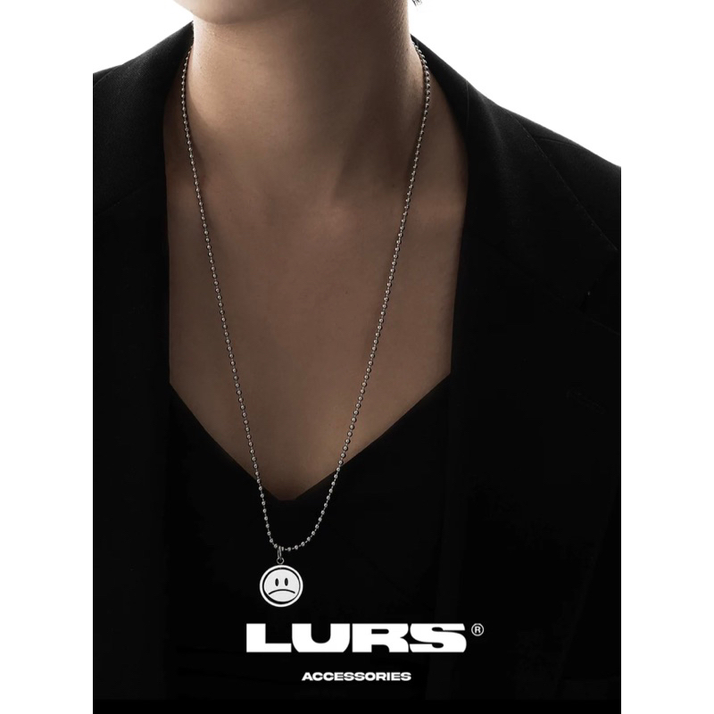 สร้อยคอแบรนด์-lurs-รุ่น-emoji-reversibile-necklace