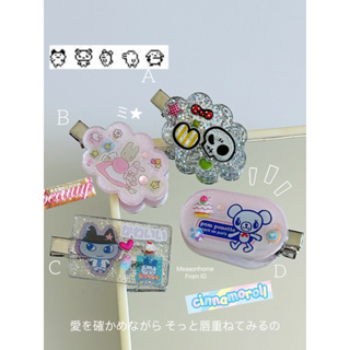 Sanrio Sanx Kamio Ribon Magazine hair clips, handmade with love &lt;3 กิ๊บหนีบผม