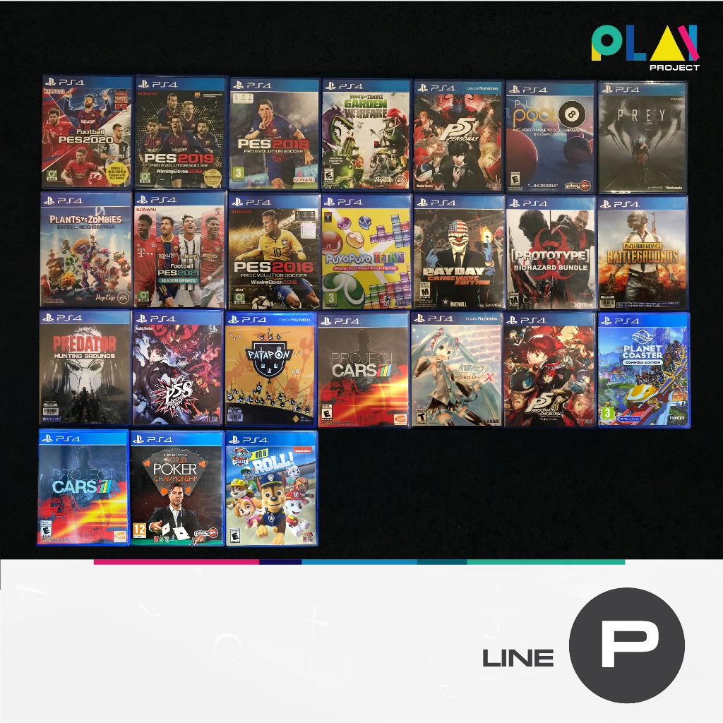 ราคาและรีวิวเกม PS4 มือสอง กว่า 100 เกม (รายชื่อตัวอักษร P )