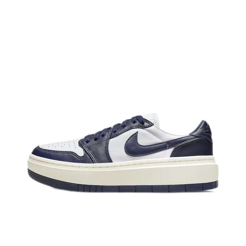 แท้-100-nike-dunk-low-air-jordan-1-elevate-low-midnight-navy-platform-รองเท้าบาสเก็ตบอล-retro-low-top-ที่ทนทาน