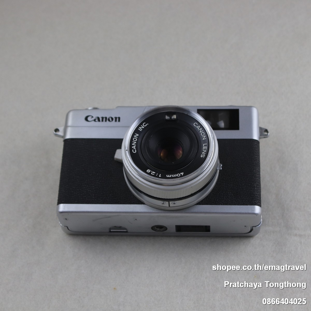 กล้องฟิล์ม-canon-canonet-ql-28-ใช้งานได้แบบ-manual-สภาพสวย