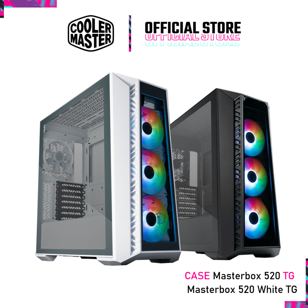 cooler-master-case-masterbox-520-tg-masterbox-520-white-tg-เคสคอมพิวเตอร์