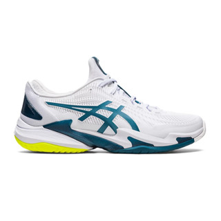 Asics รองเท้าเทนนิสผู้ชาย Court FF 3 | White/Gris Blue ( 1041A370-101 )