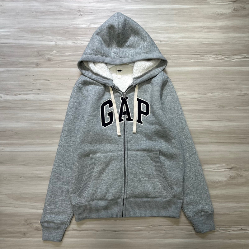 พร้อมส่งที่ไทย-เสื้อฮูดซิปหน้า-gap