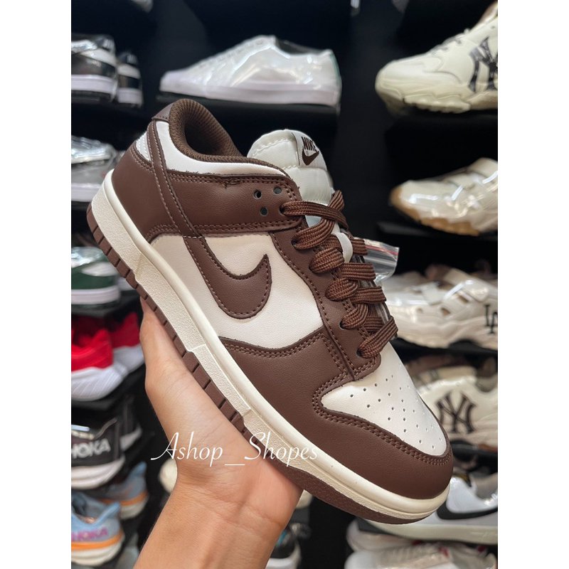 รองเท้าผ้าใบ-new-dunk-low-cacao-wow-sz-36-45-อุปกรณ์ครบ-สินค้าถ่ายจากงานจริง-ส่งเร็วทันใจ