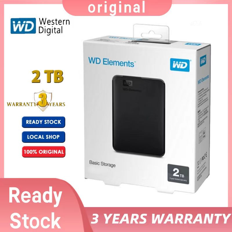 western-harddisk-external-1tb-2tb-hdd-ฮาร์ดดิสก์-hard-drives-usb-3-0-external-harddisk