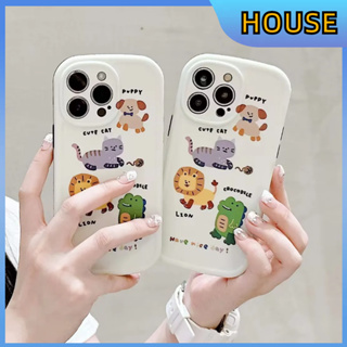 💲คูปองเคลม💲 case for iphone 11 12 สัตว์การ์ตูน เคส 14 13 12 11 pro max ปกป้องอย่างเต็มที่และทนทาน