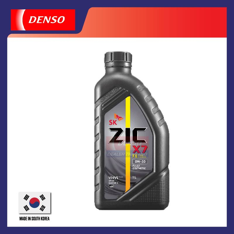 น้ำมันเครื่อง-zic-x7-0w30-fe-ขนาด-1-ลิตร-สำหรับเครื่องเบนซิน-ระยะเปลียนถ่าย15-000-กิโลเมตร-น้ำมันเครื่องรถยนต์-รถกระบะ