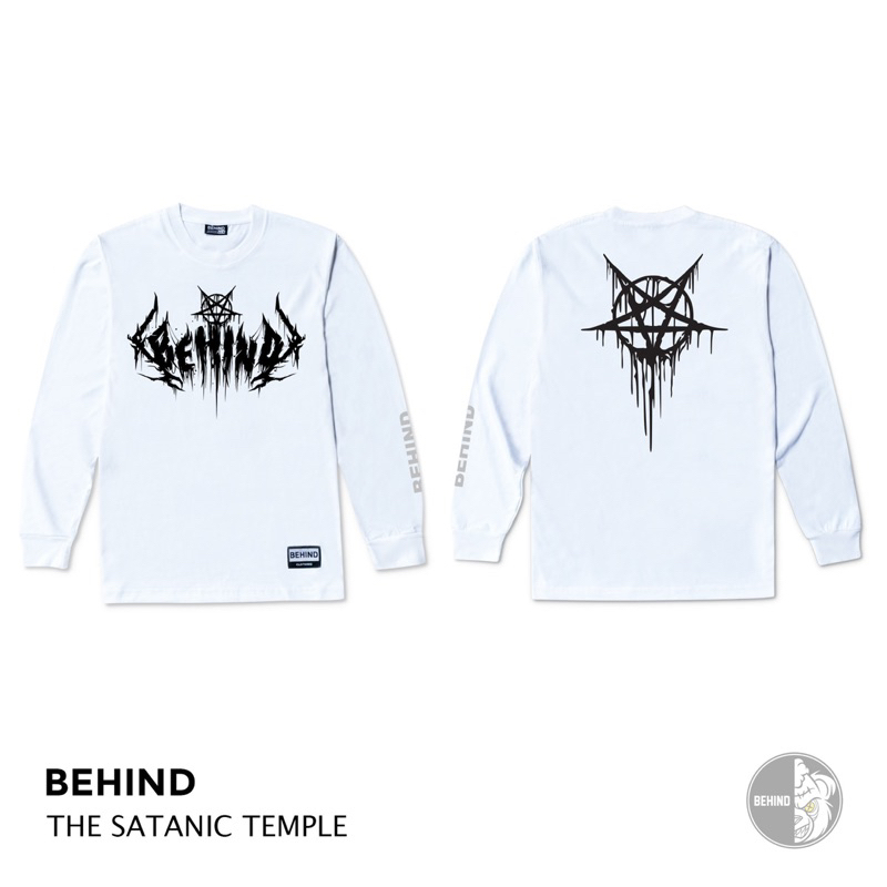 behind-เสื้อยืด-แขนยาว-the-satanic-temple-แนวสตรีท-เสื้อยืดชาย-หญิง