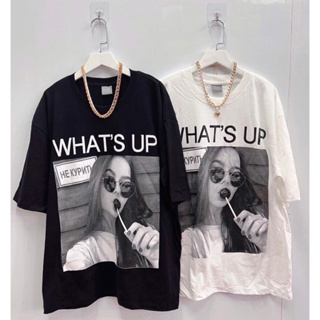 เสื้อยืด Oversize Whats UP