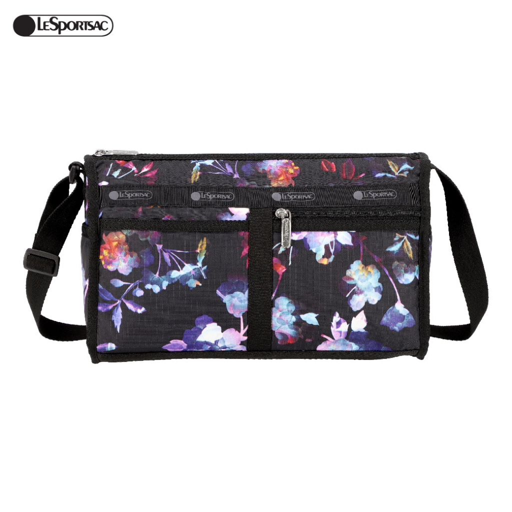 Lesportsac Deluxe Shoulder Satchel กระเป๋าสะพายข้างพาดลำตัว Style 7519