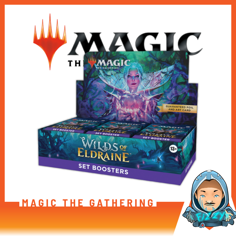 [FIZZY] Magic the Gathering (MTG) Wilds of Eldraine Set Booster Box Shopee Thailand