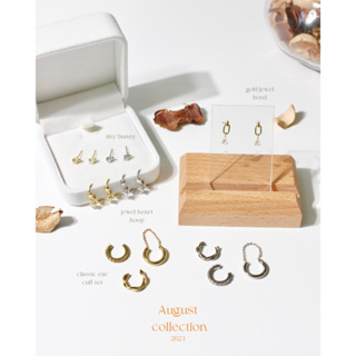 earika.earrings - ต่างหูเงินแท้ S92.5 (เจาะ/หนีบ) เหมาะสำหรับคนแพ้ง่าย - คอลเลคชั่นต้นเดือนสิงหาคม 2023 (2)