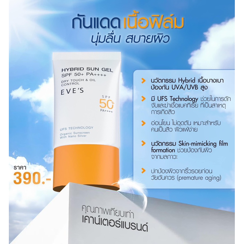 eve-s-กันแดดซันเจล-spf50-pa